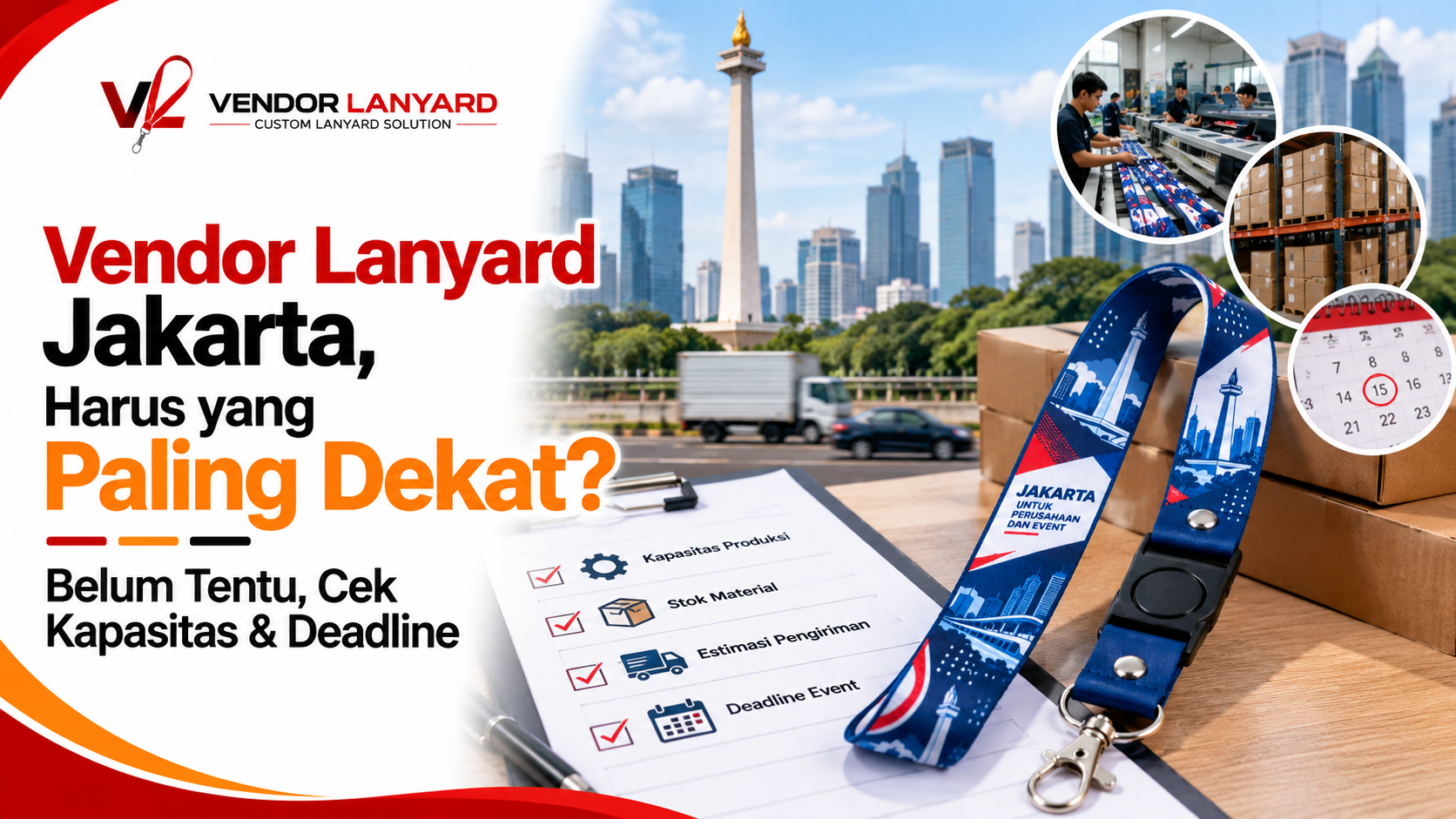 Vendor Lanyard Jakarta untuk Perusahaan dan Event