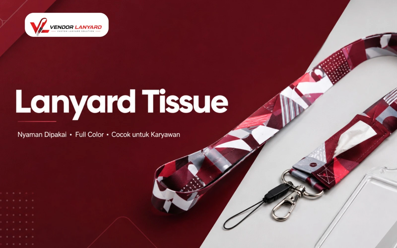 Lanyard Tissue: Mengapa Bahan Ini Banyak Dipilih untuk Karyawan?