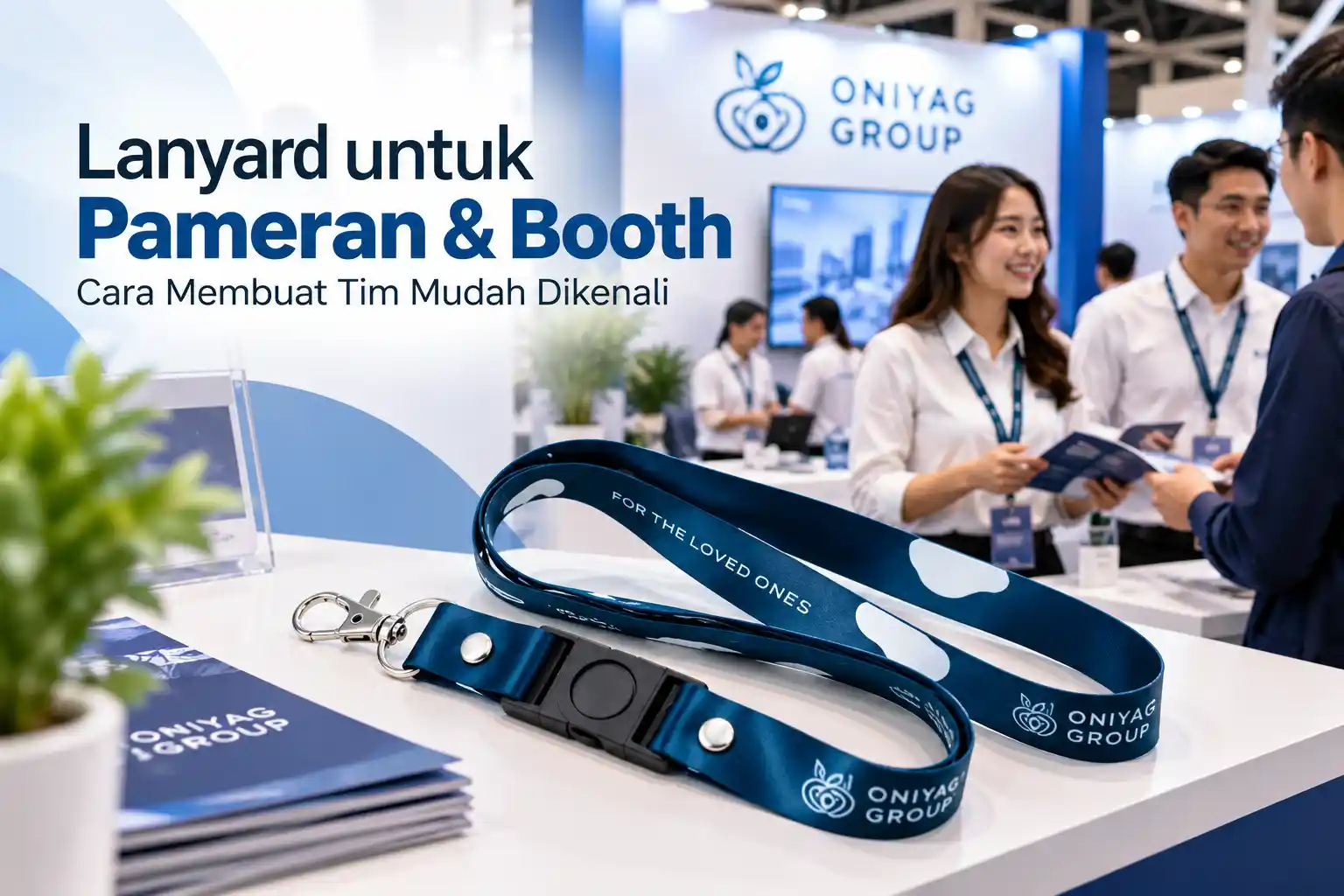 Lanyard untuk Pameran dan Booth, Cara Membuat Tim Mudah Dikenali