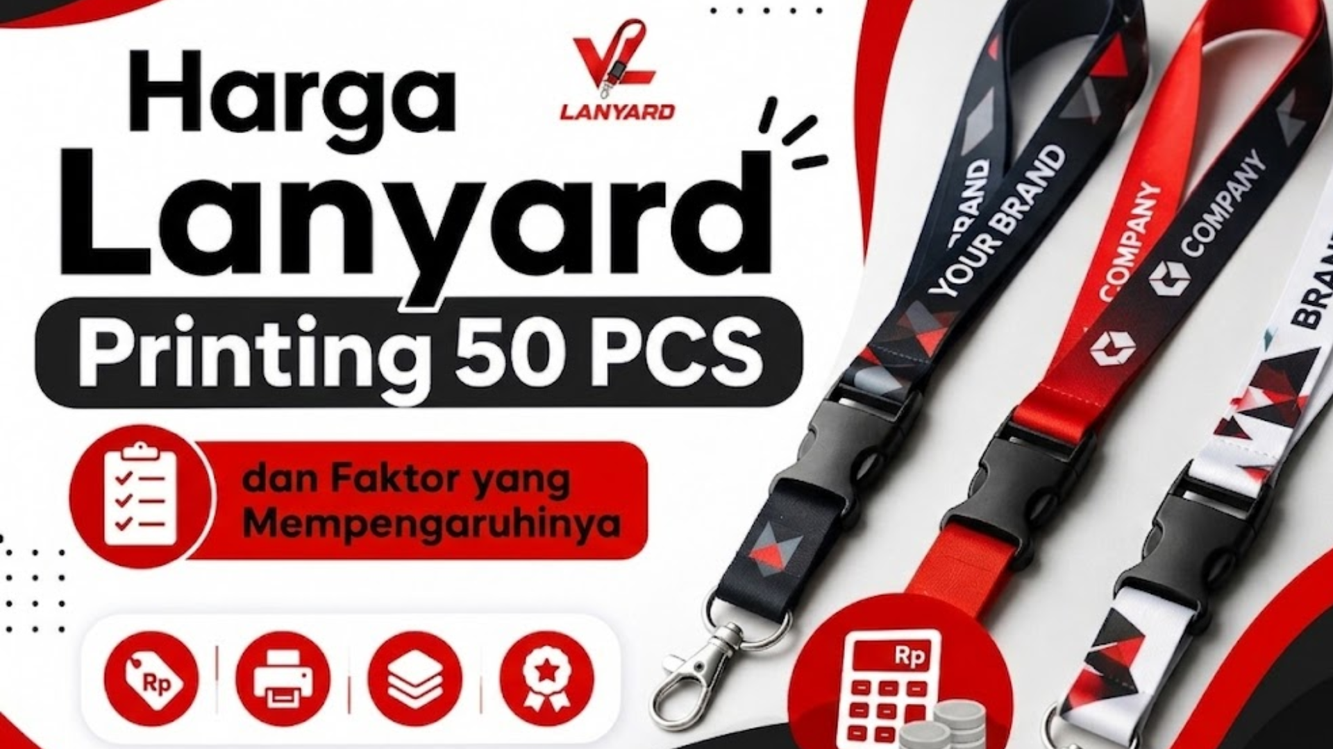 Harga Lanyard Printing 50 PCS dan Faktor yang Mempengaruhinya