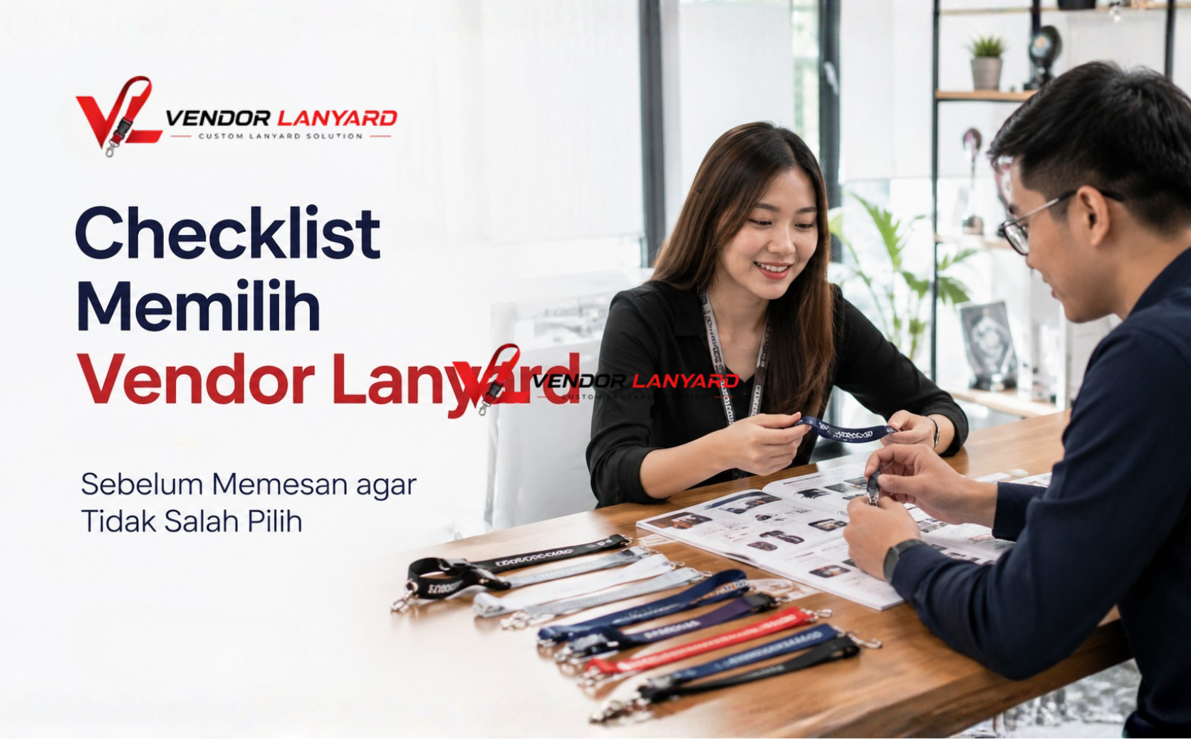 Checklist Memilih Vendor Lanyard Sebelum Memesan agar Tidak Salah Pilih