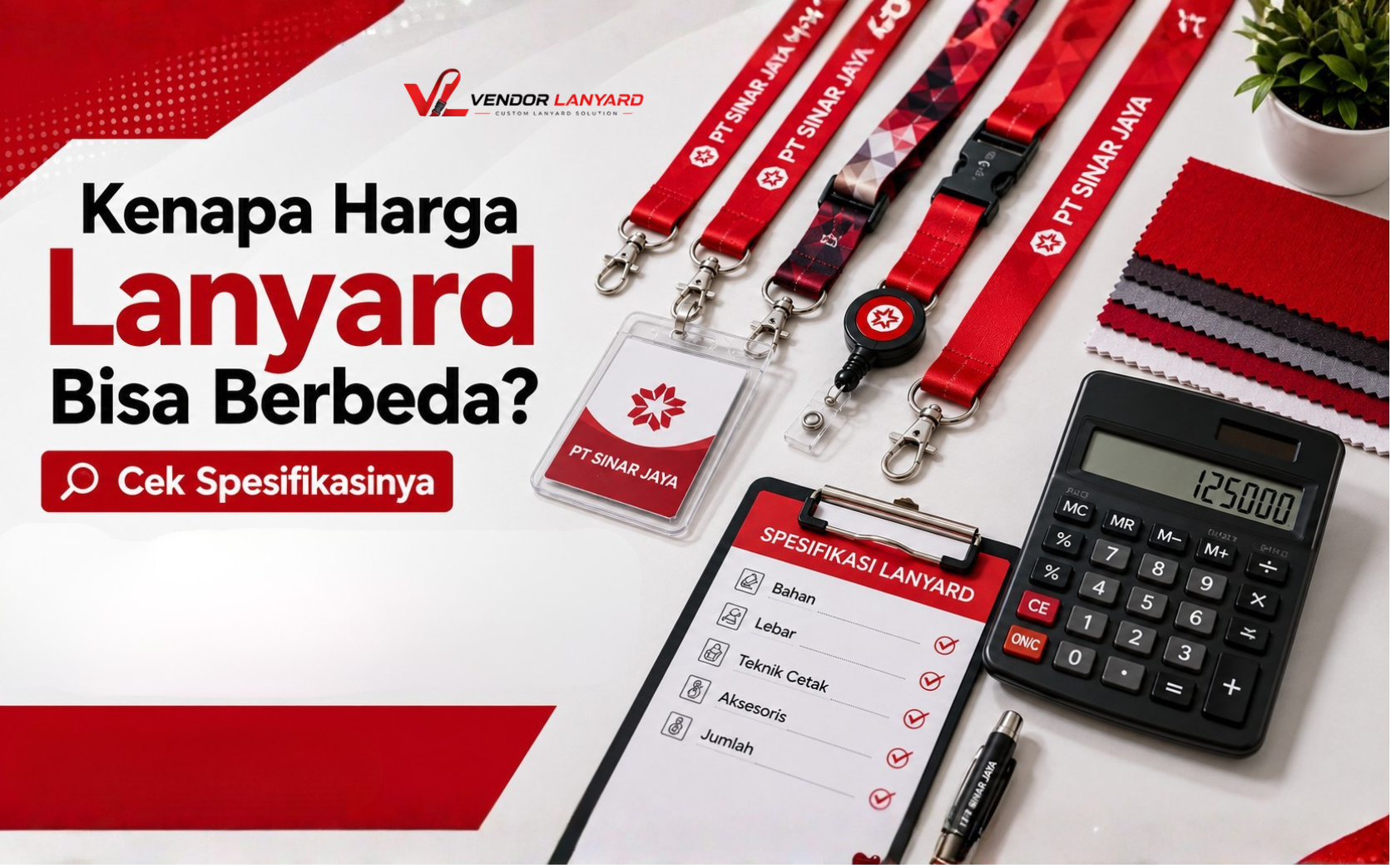 Apa Saja Faktor yang Mempengaruhi Harga Cetak Lanyard Custom Partai Besar?
