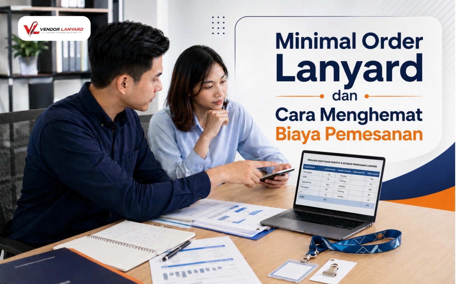 Minimal Order Lanyard dan Cara Menghemat Biaya Pemesanan