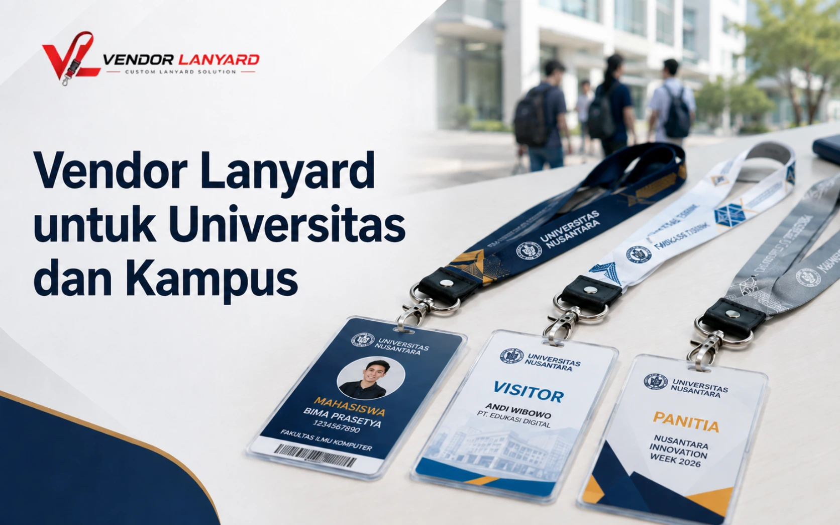 Panduan Memilih Vendor Lanyard untuk Kampus agar Tidak Salah Pilih