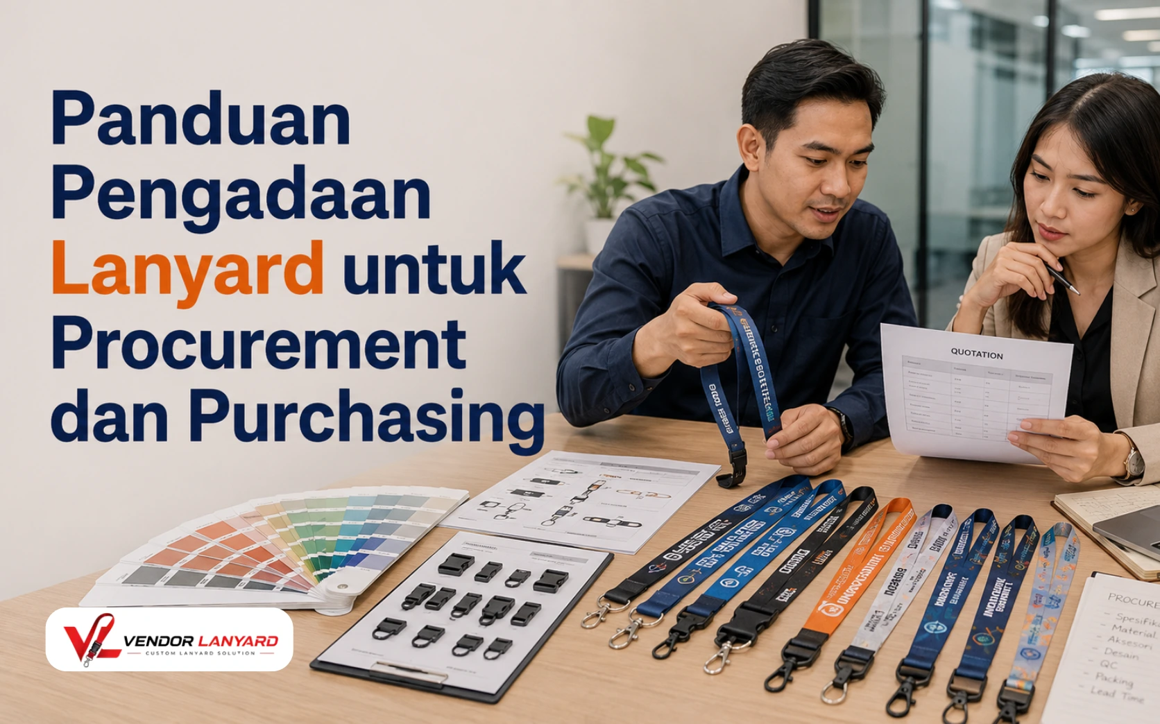 Panduan Pengadaan Lanyard untuk Procurement dan Purchasing