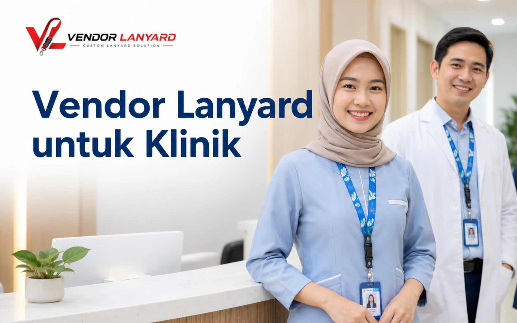 Vendor Lanyard untuk Klinik, Solusi Identitas yang Profesional
